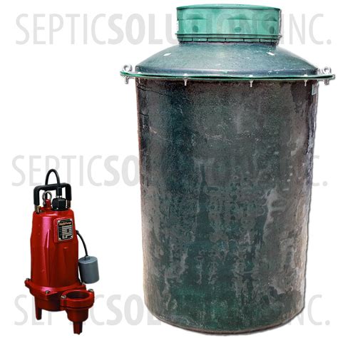 Sewage Pump Station - Residential and Commercial Fiberglass Sewage Lift ...