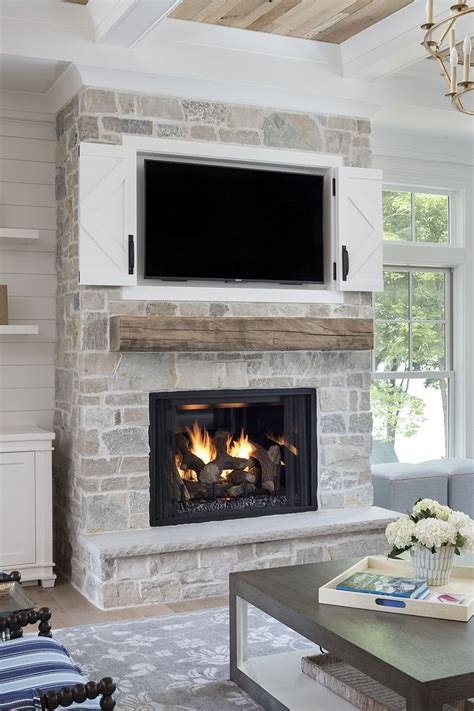 Stone Fireplace with natural stone hearth Bluestone natural Stone ...