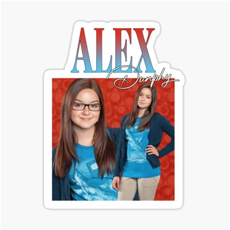 "Alex Dunphy " Sticker for Sale by AuerBridgette | Redbubble