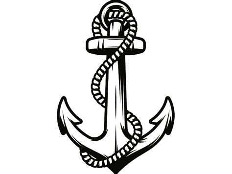 Navy Anchor Drawing | Free download on ClipArtMag