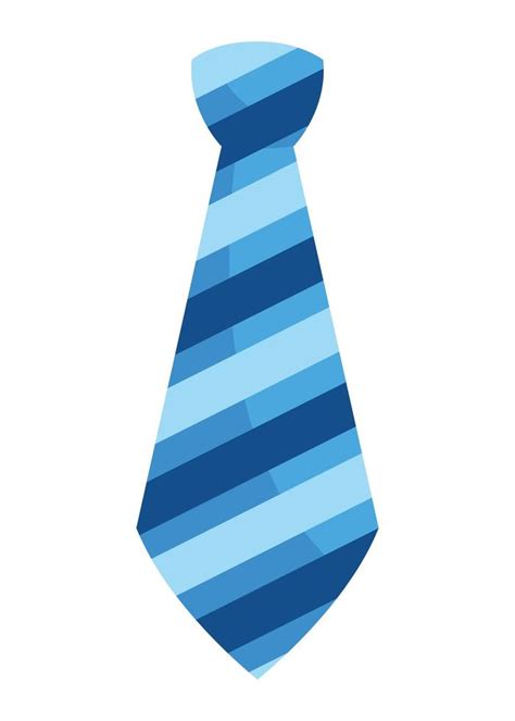 blue striped necktie 2495118 Vector Art at Vecteezy