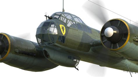 Junkers Ju 88 Bomber - 3D Model by citizensnip