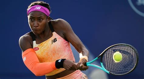 Coco Gauff beats former world No. 1 Naomi Osaka in straight sets