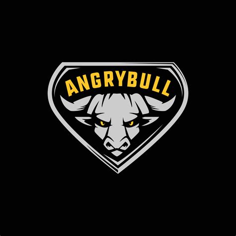 Angry Bull Logo 13528813 Vector Art at Vecteezy