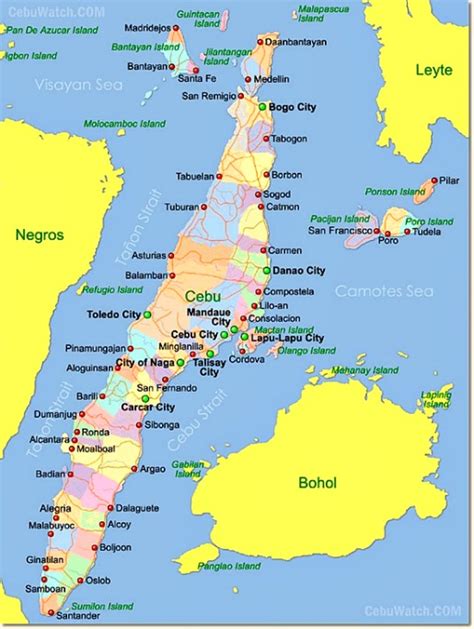 Cebu Map