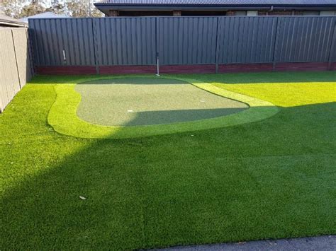 The best synthetic golf green design for your backyard...