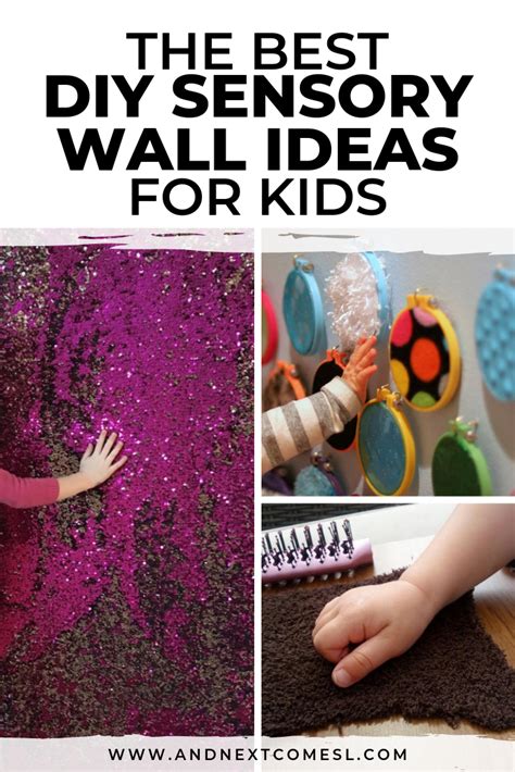 10 Amazing DIY Sensory Wall Ideas for Kids Who Love to Touch Everything | And Next Comes L ...