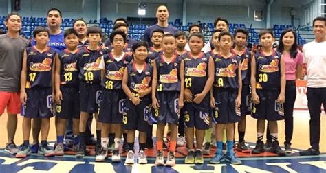 List of Rain or Shine Elasto Painters Lineup 2016 Batang PBA 12 and Under Tournament