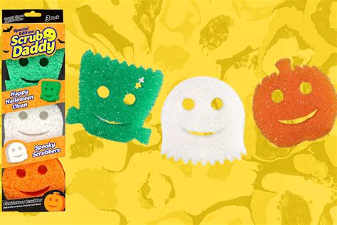 Scrub Daddy Halloween sponges will clean anything and add festive touch