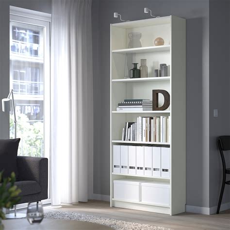 BILLY bookcase white, 80x28x202 cm - IKEA