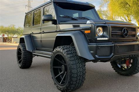 Lifted Mercedes G Class Goes in Style Wearing Matte Black Exterior ...