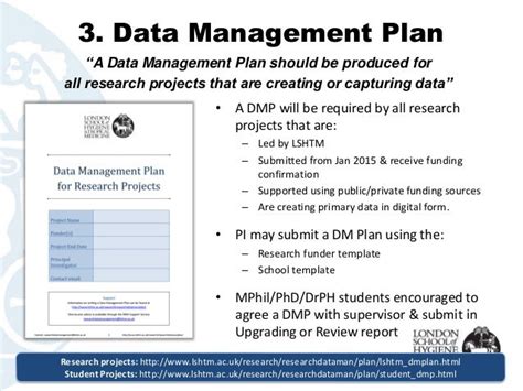 LSHTM Research Data Management Policy: An Overview