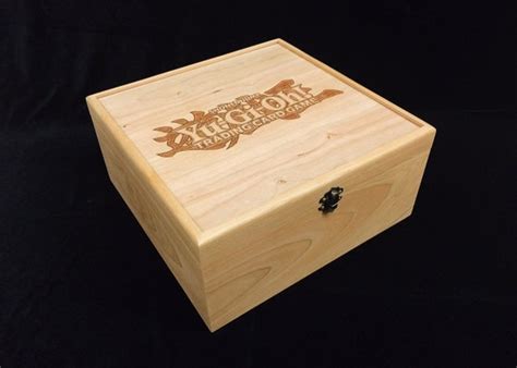 Yu-Gi-Oh Engraved Trading Card Deck Box with Hinges