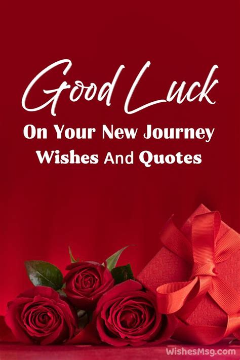 Good Luck On Your New Journey Wishes and Quotes | Happy and safe journey, Good luck wishes, New ...