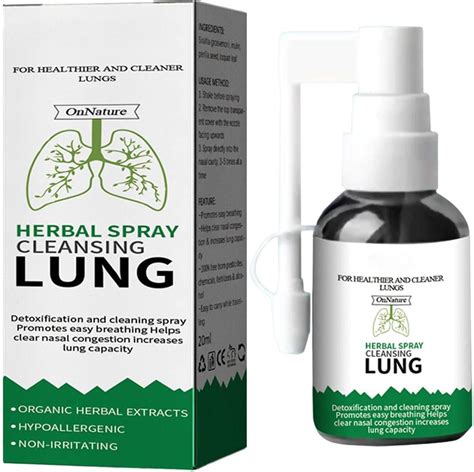 Limitoll Lung Cleaning Spray - Safe Herbal Cleansing Lung Spray Breath ...