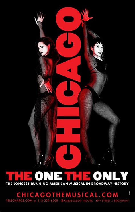 CHICAGO THE MUSICAL 2014 on Behance | Musicals, Broadway history, Chicago