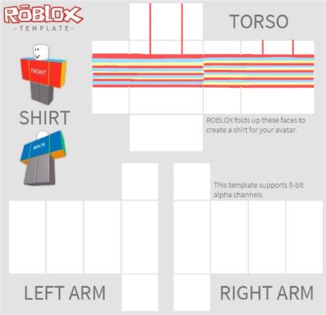 Roblox Shirt Template Aesthetic