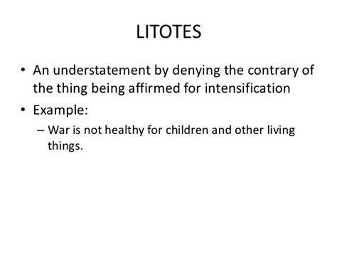 Litotes | Rhetorical device, Literary devices, Rhetoric