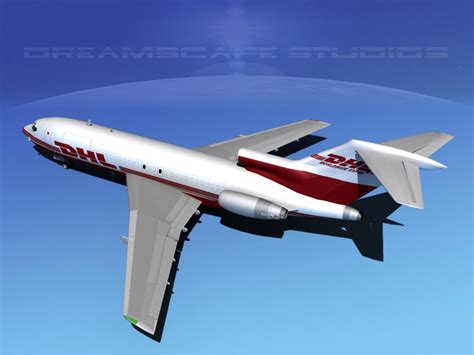 3d Boeing 727 727-100 Cargo