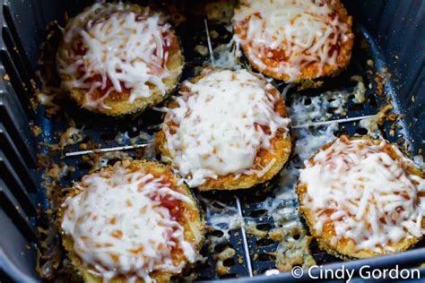 Air Fryer Eggplant Parmesan