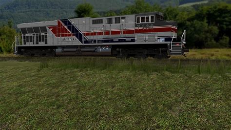 ES44AC Tier 4 Locomotive Amtrak cab light - kuid base