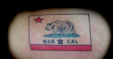 Bear Flag Museum: California Bear Flag Tattoo, NORCAL