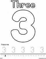 Number 3 Coloring Page Free Printable PDF In 2024  Pages sketch template
