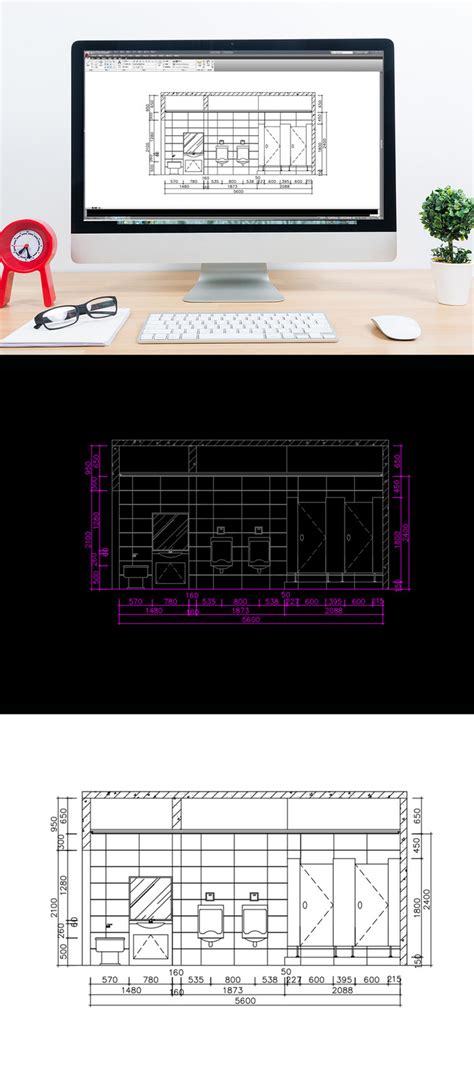 Public Toilet 3D Drawings CAD Decors & 3D Models | DWG Free Download ...