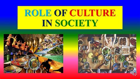 ROLE OF CULTURE IN SOCIETY - Sociology - YouTube