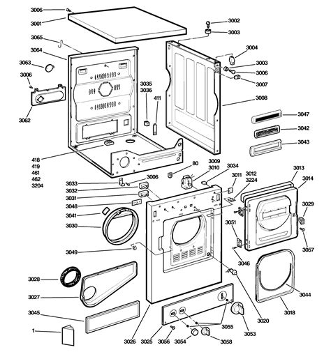 Dryer Power Schematic Wiring