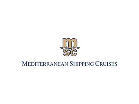 MSC Mediterranean Shipping Cruises Logo PNG Transparent Logo - Freepngdesign.com