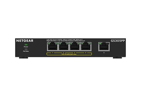 300 Series SOHO Unmanaged Switch - GS305PP | NETGEAR