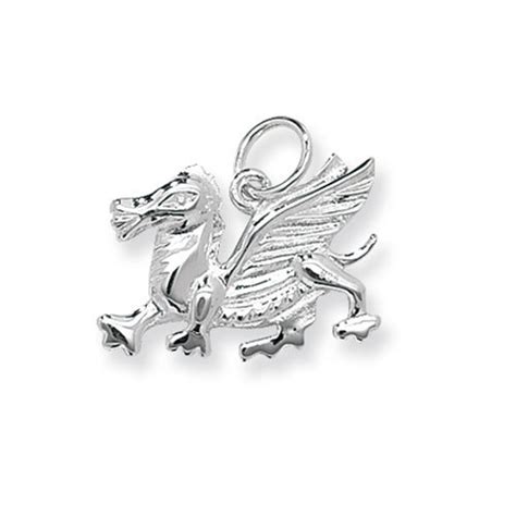 925 Sterling Silver Welsh Dragon Wales Symbol Patriotic - Etsy