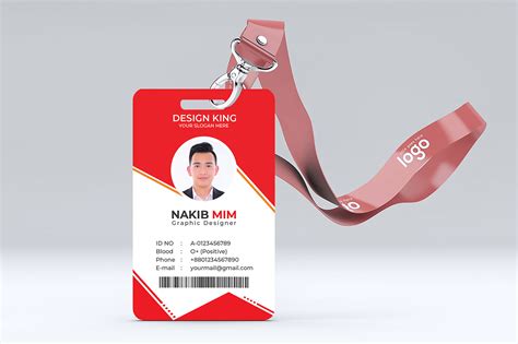 ID Card with Free Mockup :: Behance