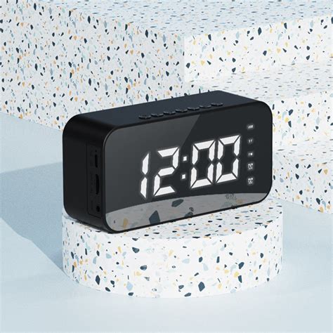 Spring Savings! Outoloxit Digital Clock with Bluetooth Speaker Alarm ...