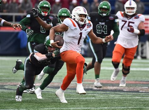 Virginia Tech football, Kyron Drones run past Tulane to win Military Bowl, 41-20 – Capital Gazette