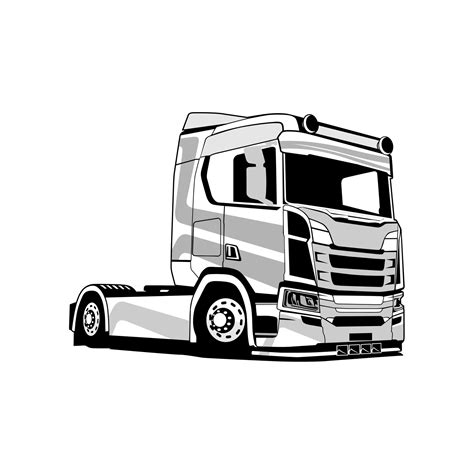 Euro truck illustration graphic design 15320575 Vector Art at Vecteezy