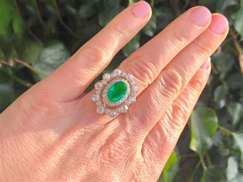 Vintage & Antique Emerald Rings | Emerald Engagement Rings