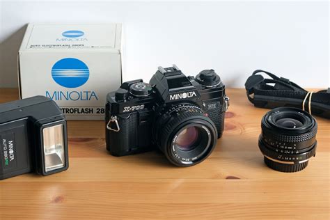 Minolta X-700 Film Camera + 50mm & 28mm Lenses - Buy Online at Shutteroo