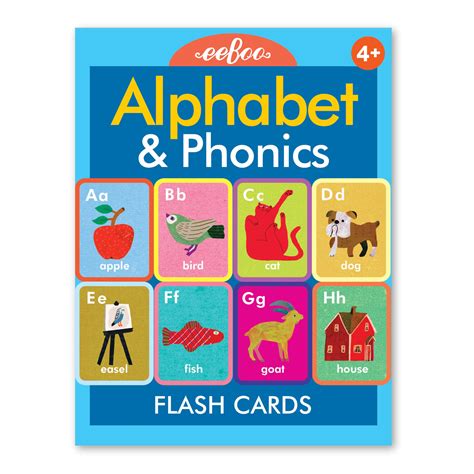 Alphabet and Phonics Flash Cards