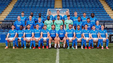 Squad numbers announced – Chesterfield FC