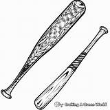 Baseball Bat Coloring Pages  Free & Printable sketch template