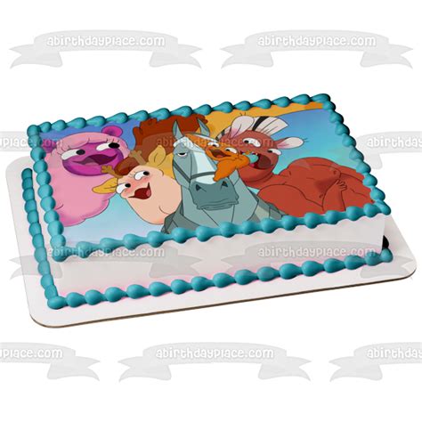 Centaurworld Ched Wammawink Durpleton Horse Edible Cake Topper Image A ...