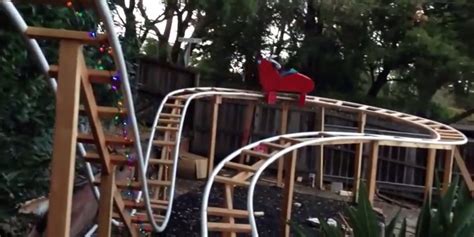 This Dad Built A Roller Coaster In His Backyard For His Son For A Very Cool Reason | HuffPost