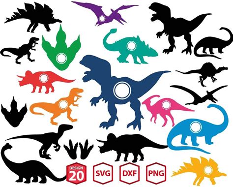 Dinosaur Monogram Svg, UPP922 | UPPLOP Graphics Resources