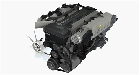 Toyota 2JZ GTE engine 3D model | CGTrader