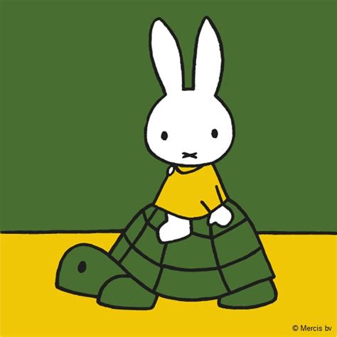 Miffy on Twitter: "Careful up there, Miffy! 🐢 #TurtleDay…