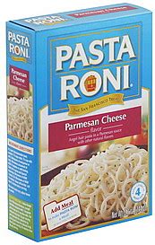 Pasta Roni Pasta Parmesan Cheese Flavor 5.1 oz Nutrition Information | ShopWell