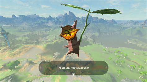 The Legend of Zelda: Breath of the Wild Director Shares That Korok ...