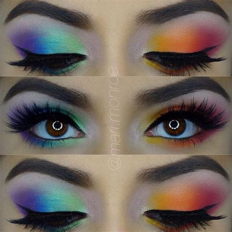 Colorful Eye Makeup - Mugeek Vidalondon